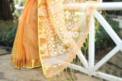 Amber Exclusive Handwoven Benarasi Jamdani Saree