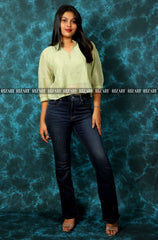 Crop Top with Delicate embroidery