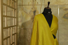 Olive Green Shade Banarasi Soft Silk Saree