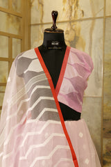 Exclusive Jamdani Pink Saree