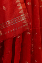 Exclusive Red Jamdani Saree