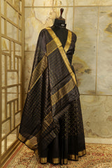 Kota Viscose  Black Saree