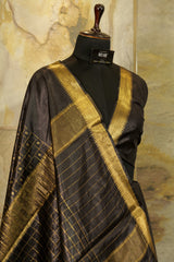 Kota Viscose  Black Saree