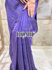 Cotton
Saree with Jari Stripes