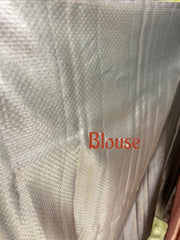 Carrot Red Soft Silk Saree with Unique Motifs