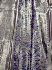 Soft Silk Saree in Peach Colour with Motif