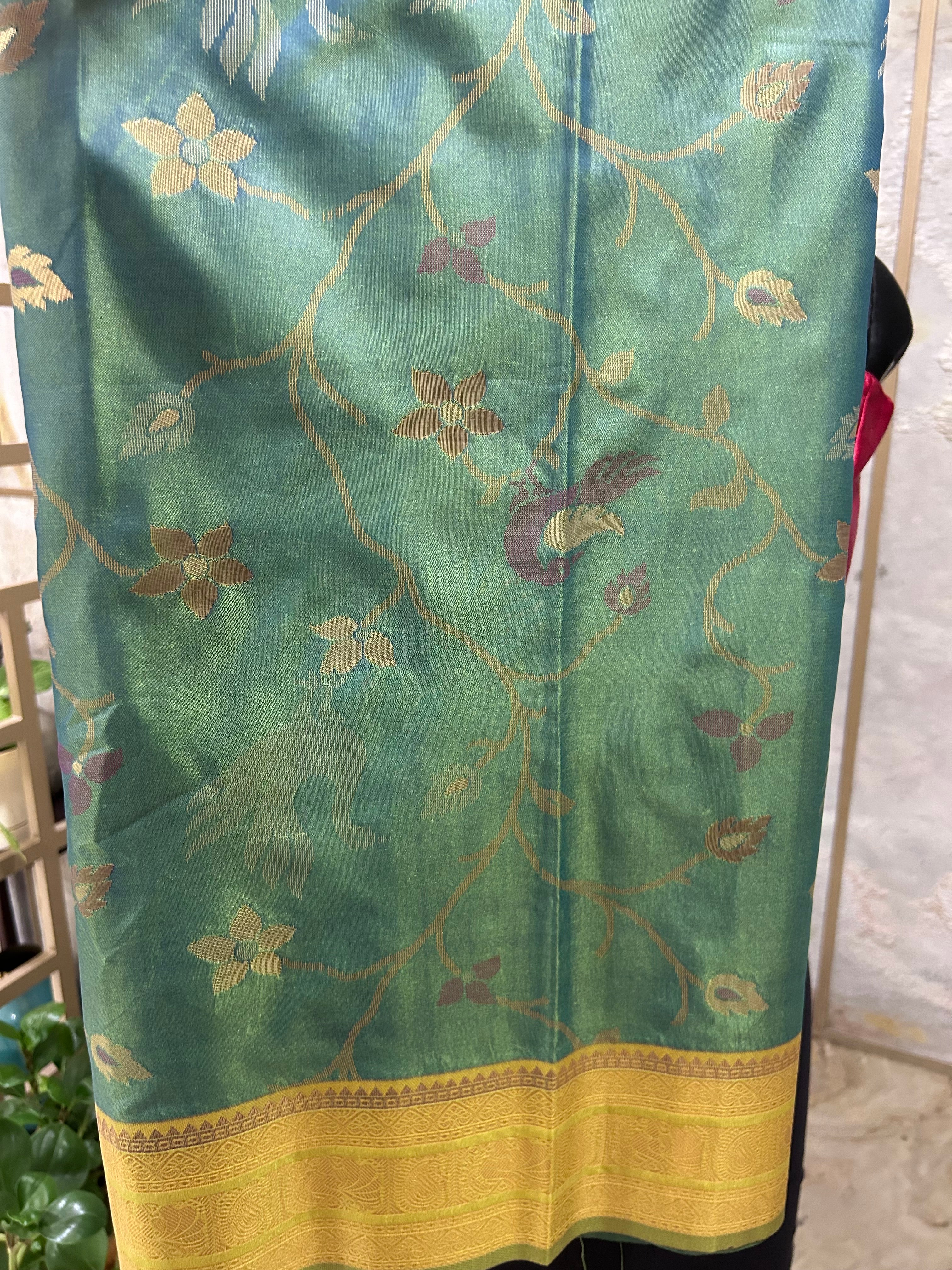 Paithani Design Soft Silk Sarees