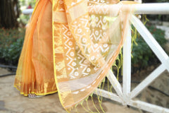 Amber Exclusive Handwoven Benarasi Jamdani Saree