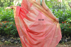 Crimson Tissue Saree