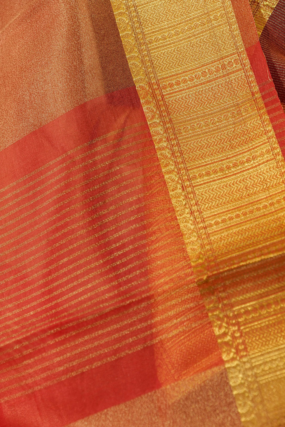 Crimson Tissue Saree