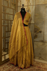 Gold Tissue Saree