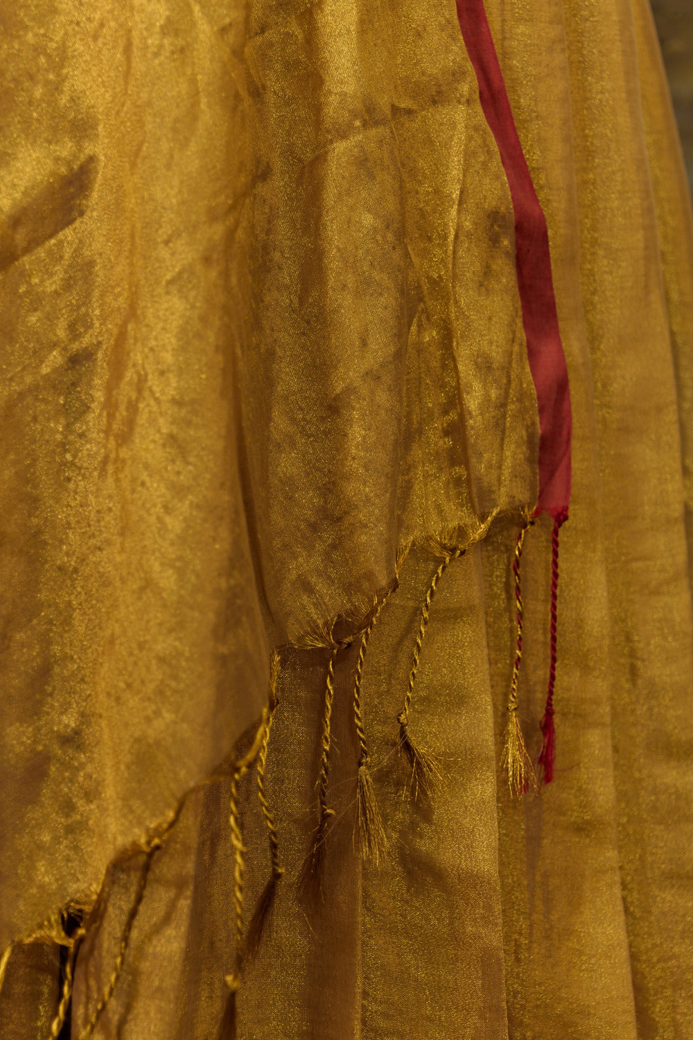 Gold Tissue Saree