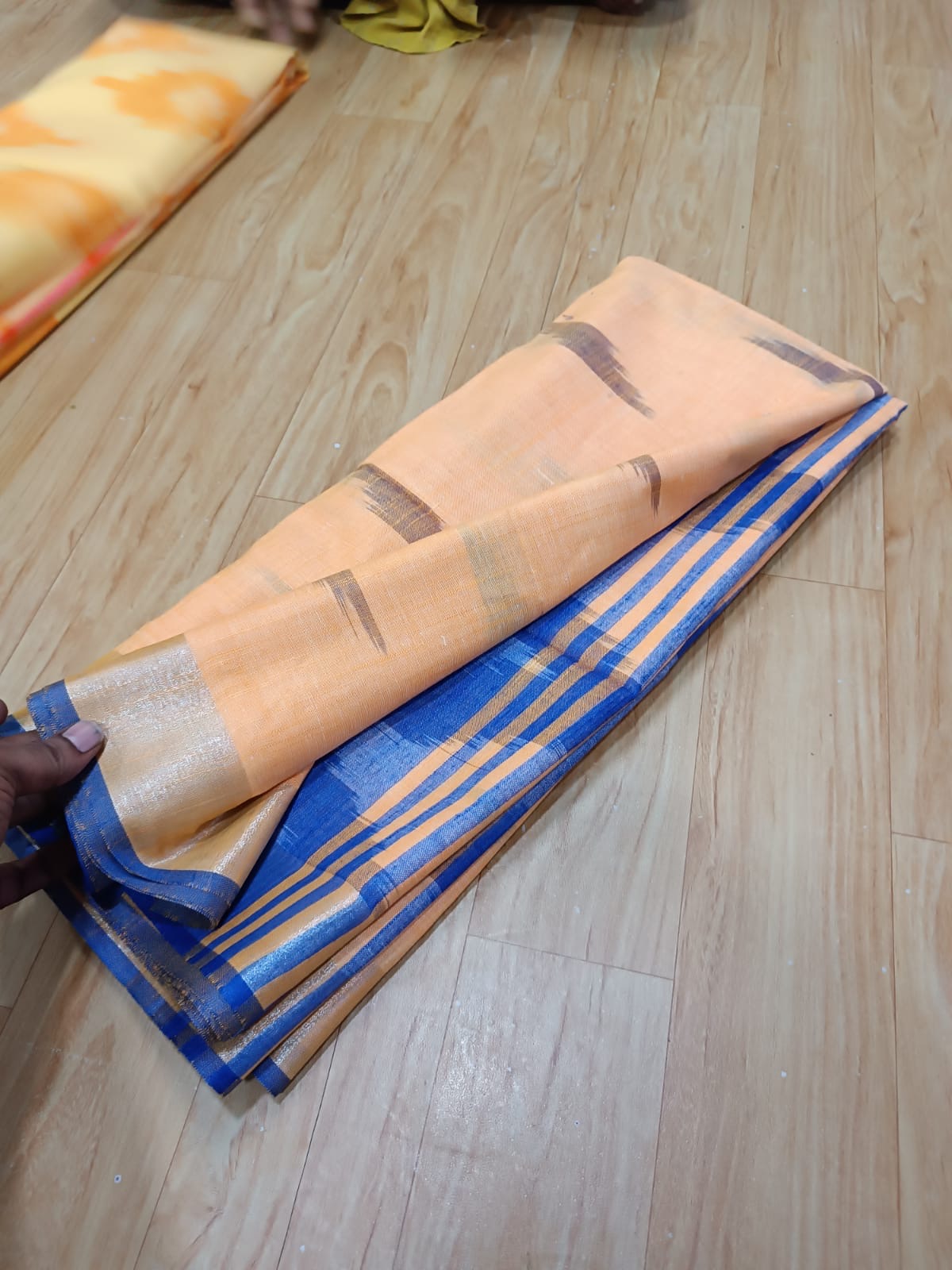 Handloom Ikat Cotton Sarees