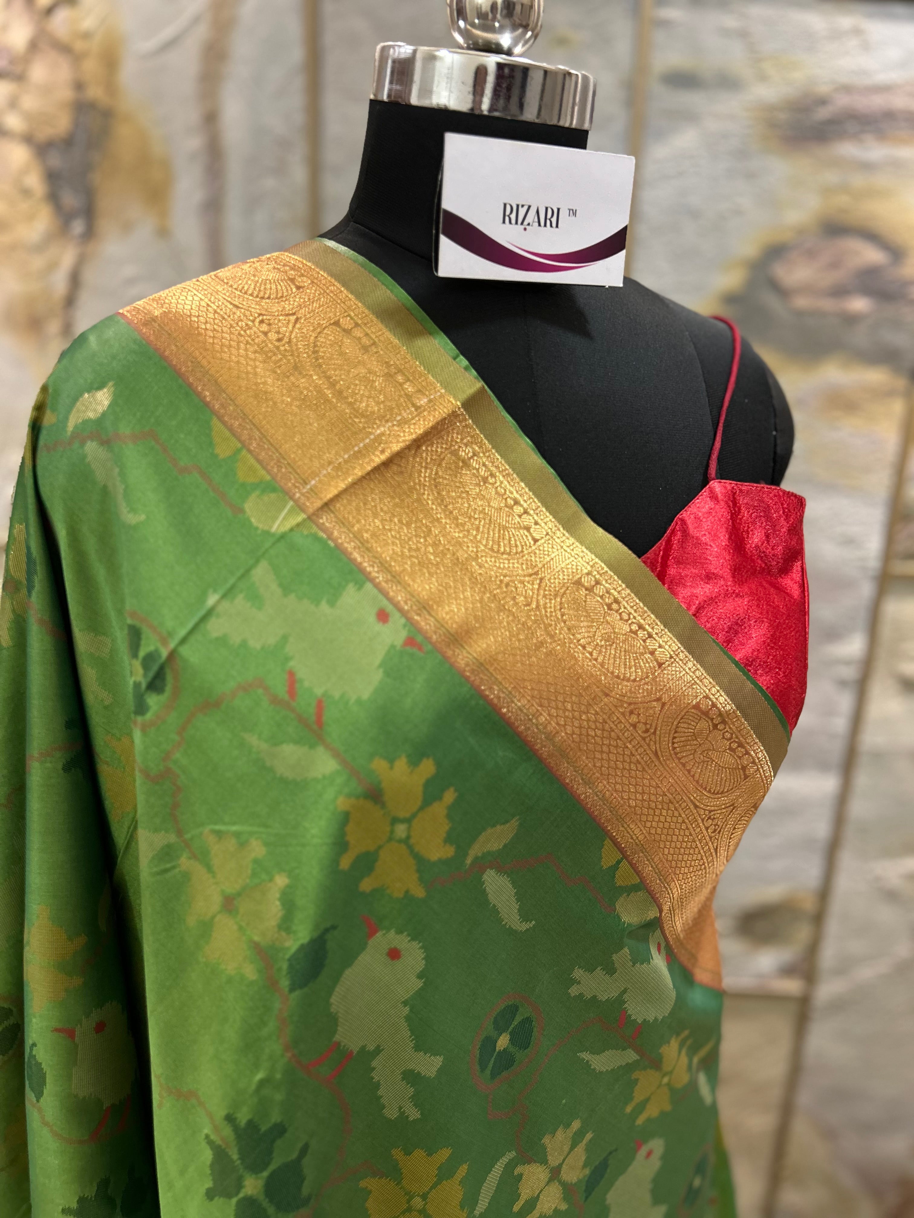 Paithani Design Soft Silk Sarees