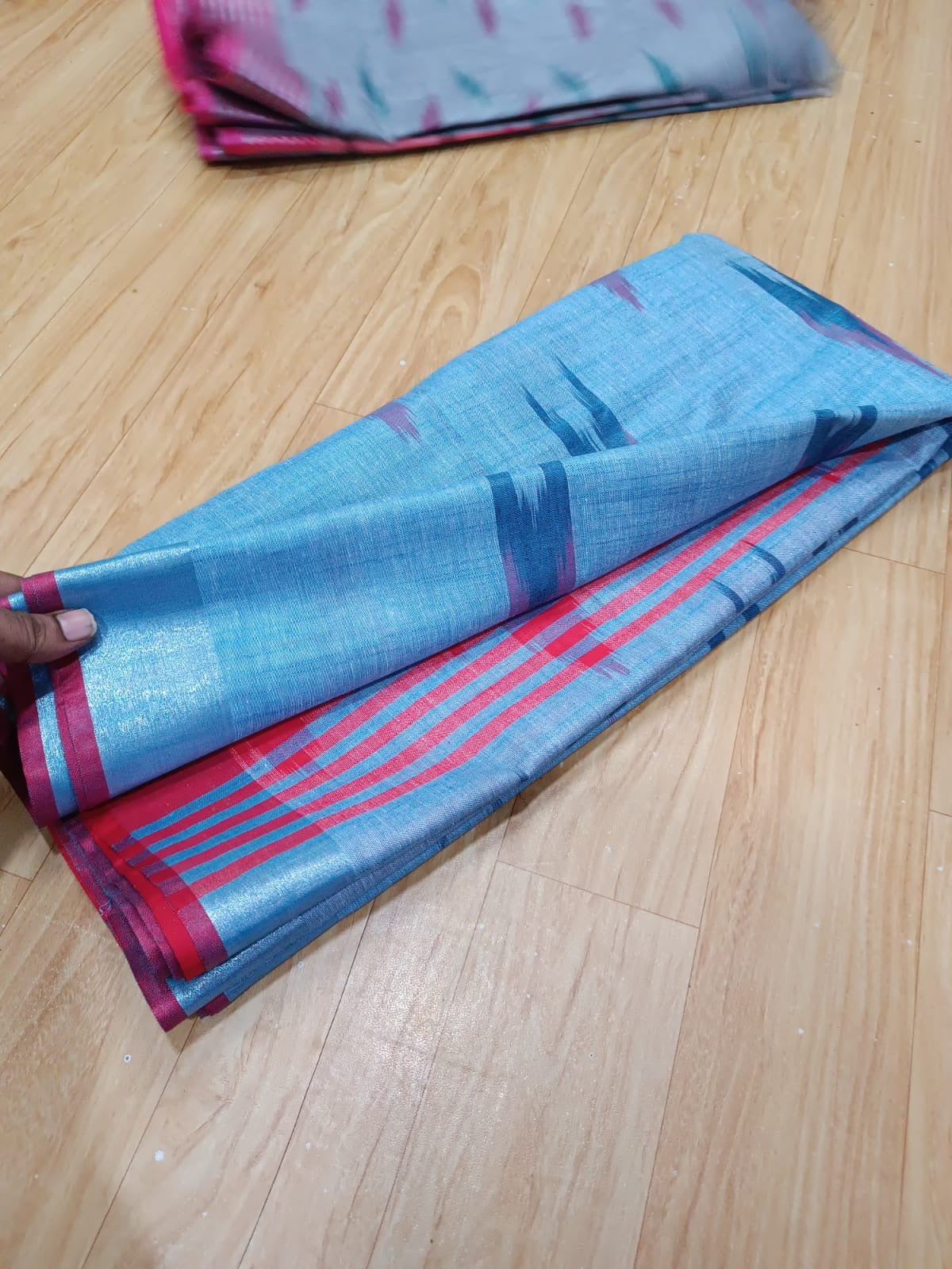 Handloom Ikat Cotton Sarees