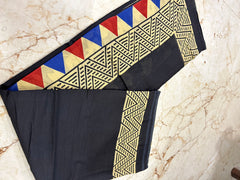 Hand Block Printed Cotton Sarees