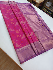 Paithani Design Soft Silk Sarees