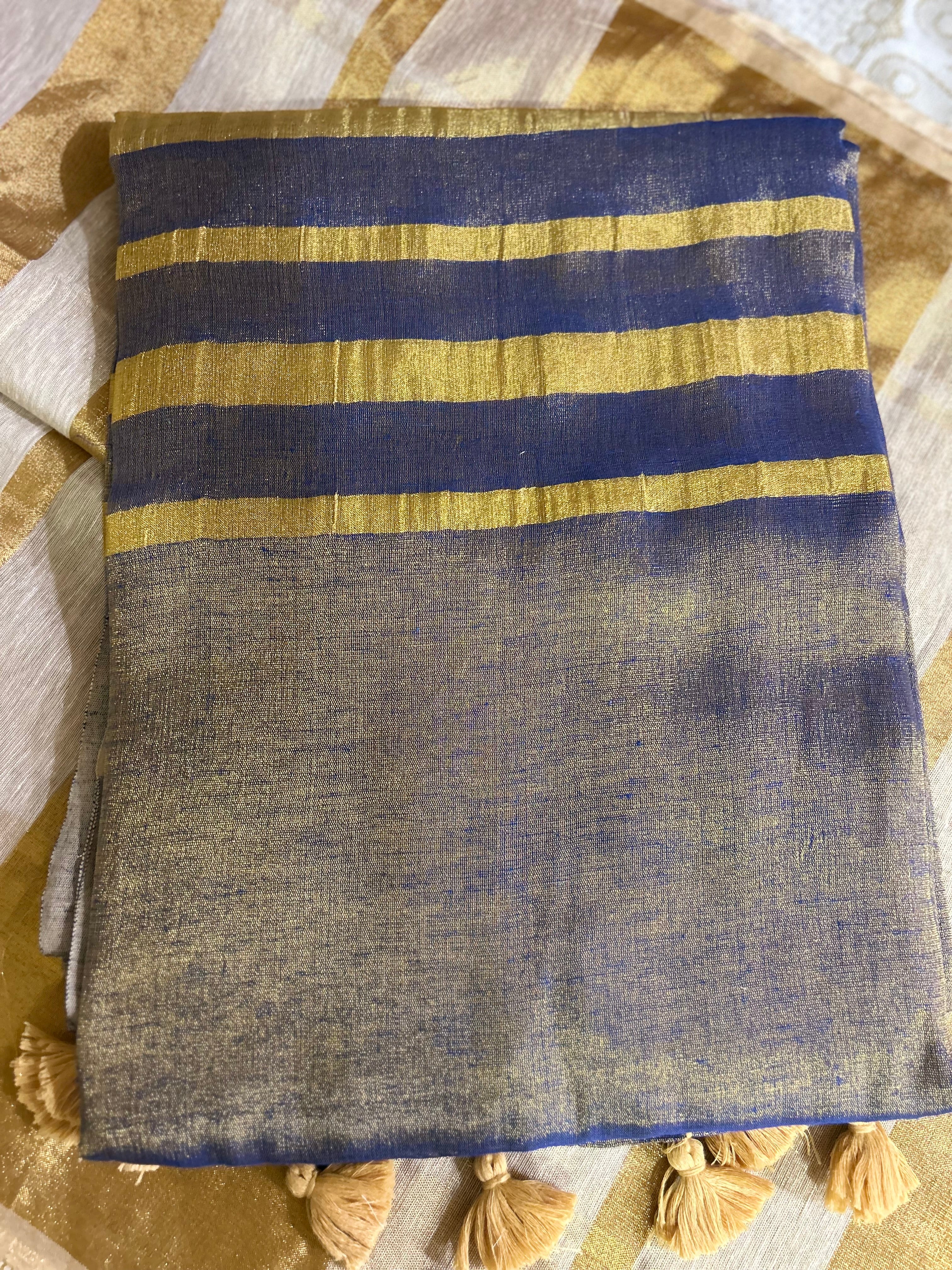 Linen Tissue Saree
