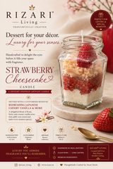 Strawberry Cheesecake Candle