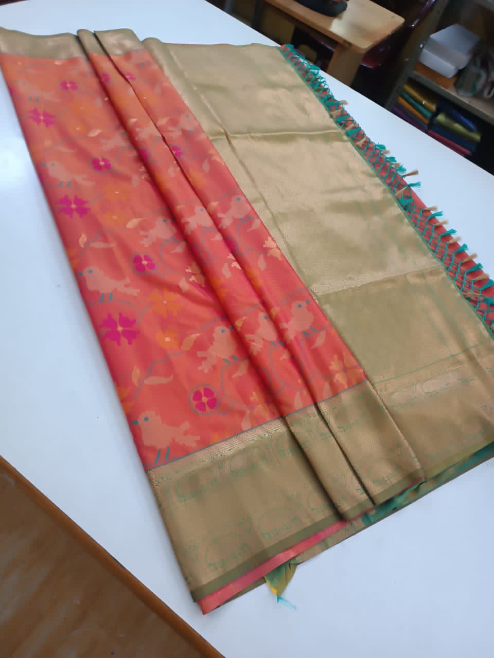 Paithani Design Soft Silk Sarees