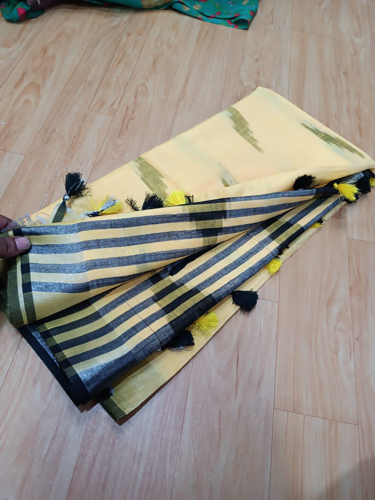 Handloom Ikat Cotton Sarees