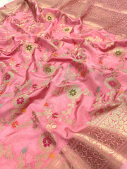 Semi Georgette Banarasi Sarees